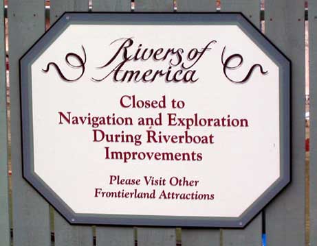 Refurbishment Sign